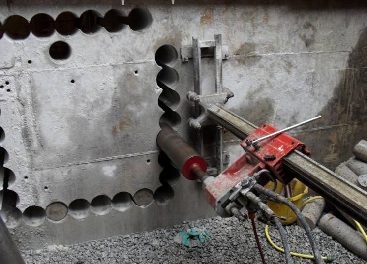 алмазное высверливание проема алмазное сверление проемов высверливанием по периметру