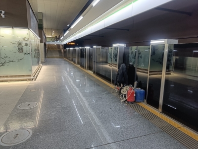 Сверление бетона в Минском метрополитене